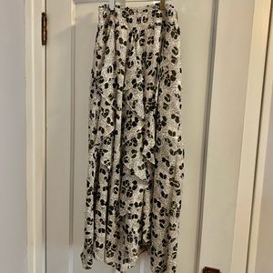 Nordstrom Topshop Ruffle Maxi Skirt